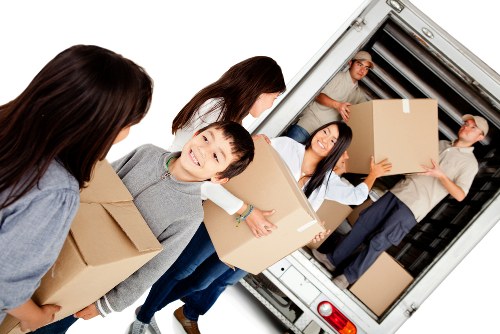 Pimlico Man with Van team preparing for a move
