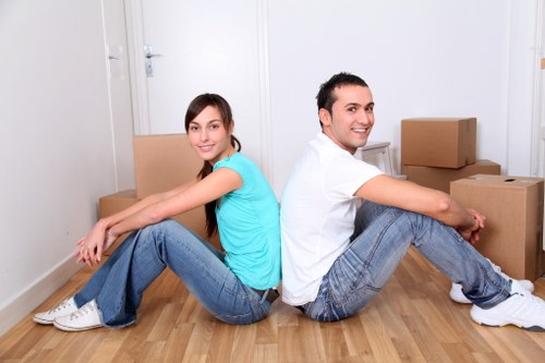 Experienced Pimlico movers preparing a van for efficient relocation