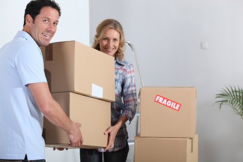 Affordable and reliable house removalists in Pimlico at work.